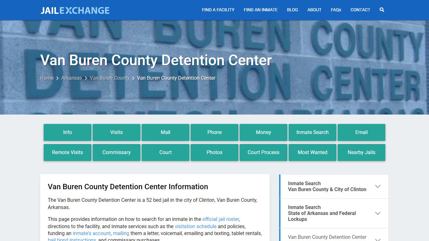 Van Buren County Detention Center - Jail Exchange